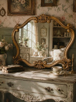 ITALSKÉ ZRCADLO ROCOCO – ANTIK GOLD